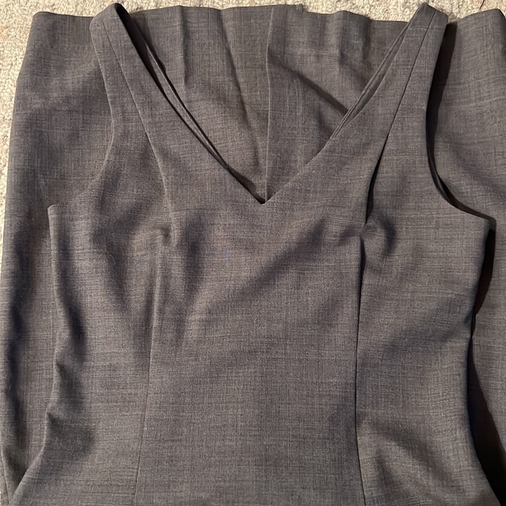 Theory sleeveless slimming dress gorgeous gray